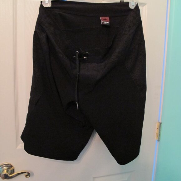 Womens Hawk Swim shorts size 34  black - Picture 1 of 8